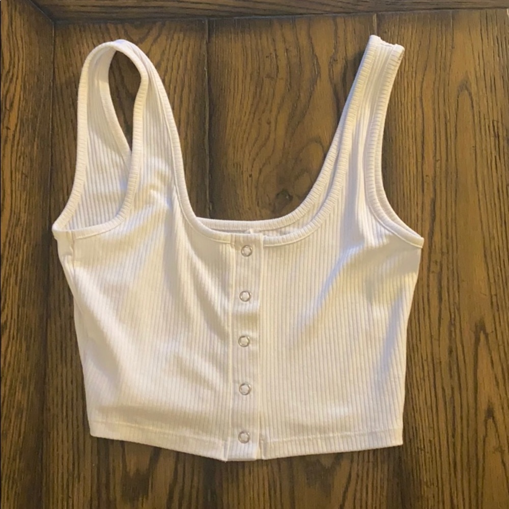 pacsun white tank